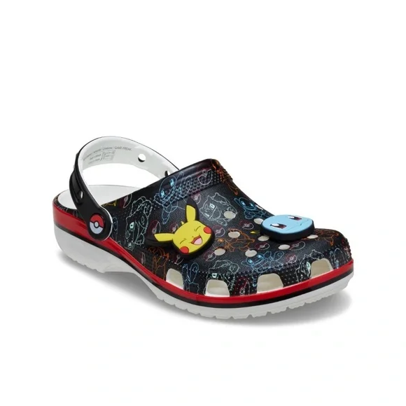 Men Crocs x Pokemon "Pokemon Starters" Classic Clog 211343-90H - Picture 3 of 7